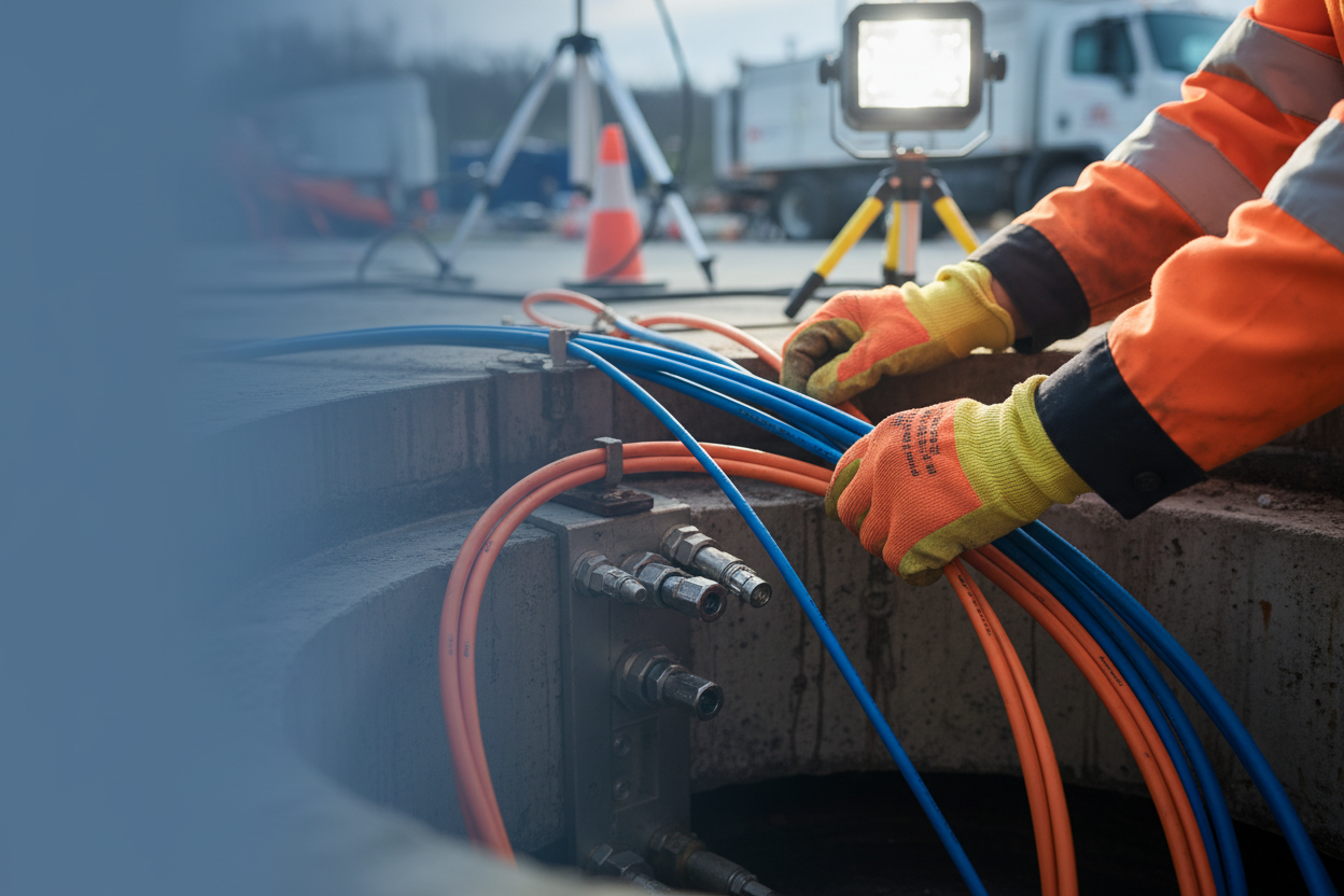 Optični kabeli in omrežna oprema